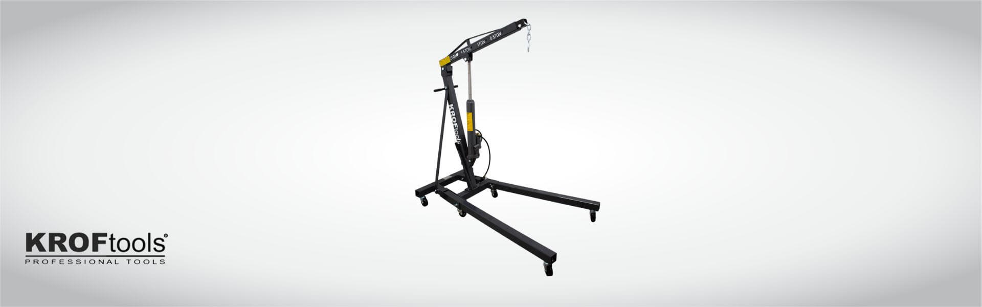 grua desdobrável 2 toneladas